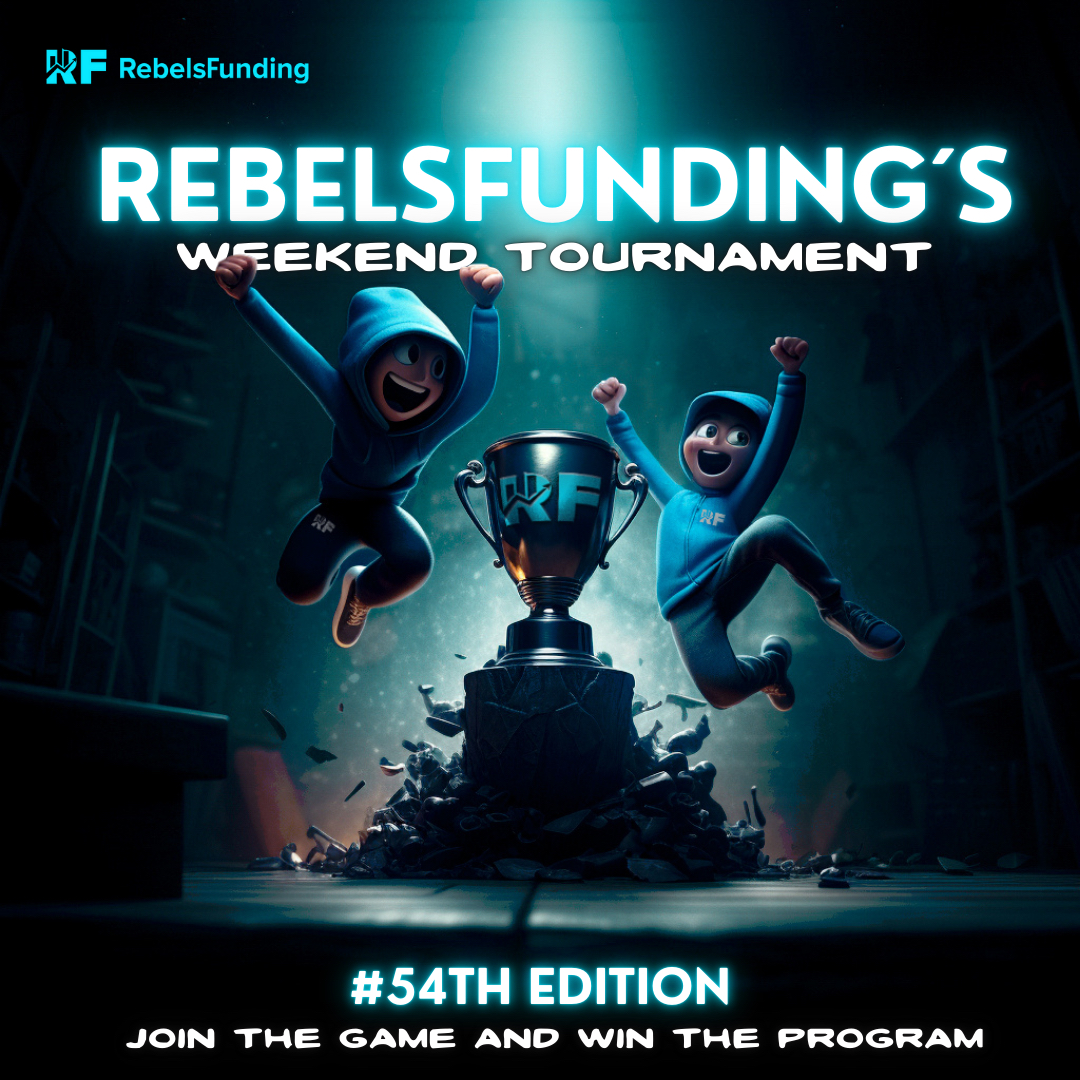 rebelsfunding's tweet photo. 💙 Hello Rebels 

We hope your trading day is going great! Get ready for our weekend tournament as the weekend approaches!

Registration for the 54th Edition of the RebelFunding Weekend Tournament is Live!

Join our discord and register to secure your spot in the tournament.
Discord link: https://t.co/rQq6Xu4RqS

Your skills could earn you incredible rewards! The top performers will be rewarded with:

🥇First Place: $20,000 Copper Evaluation Account
🥈Second Place: $10,000 Copper Evaluation Account
🥉Third Place: $5,000 Copper Evaluation Account

So, gear up, register, and get ready to compete for these remarkable prizes!

Wishing y’all a fantastic trading day ahead! 

#Rebelsfunding #Rebelscommunity #propfirm #forextrader #community #weekendgames #forexsignals