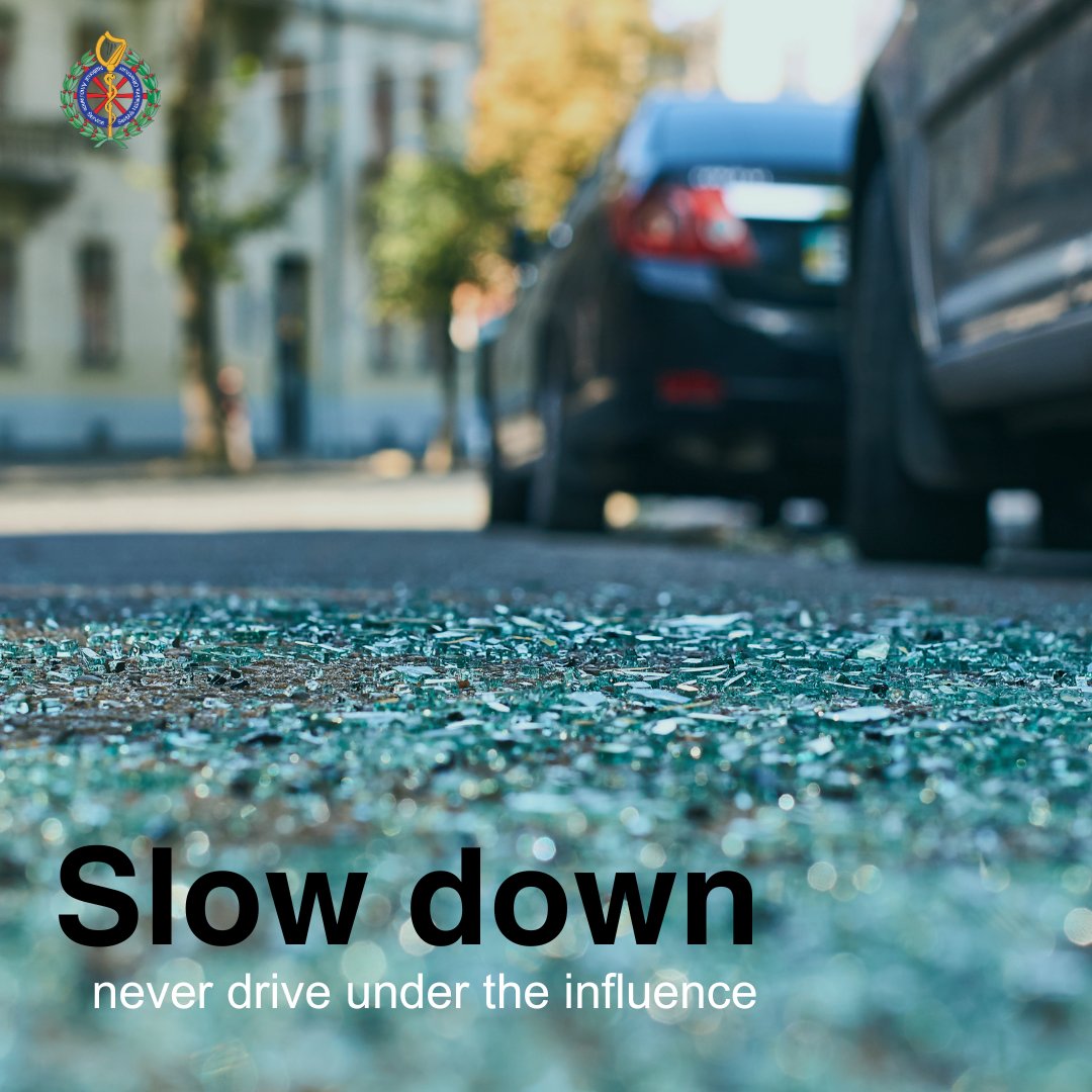 11% of fatal alcohol crashes happen the morning after. If you were out last night it's possible you may still be over the limit today.

Please slow down, stay safe and never drive under the influence. 

TÓG GO BOG É agus tiomáin go cúramach.