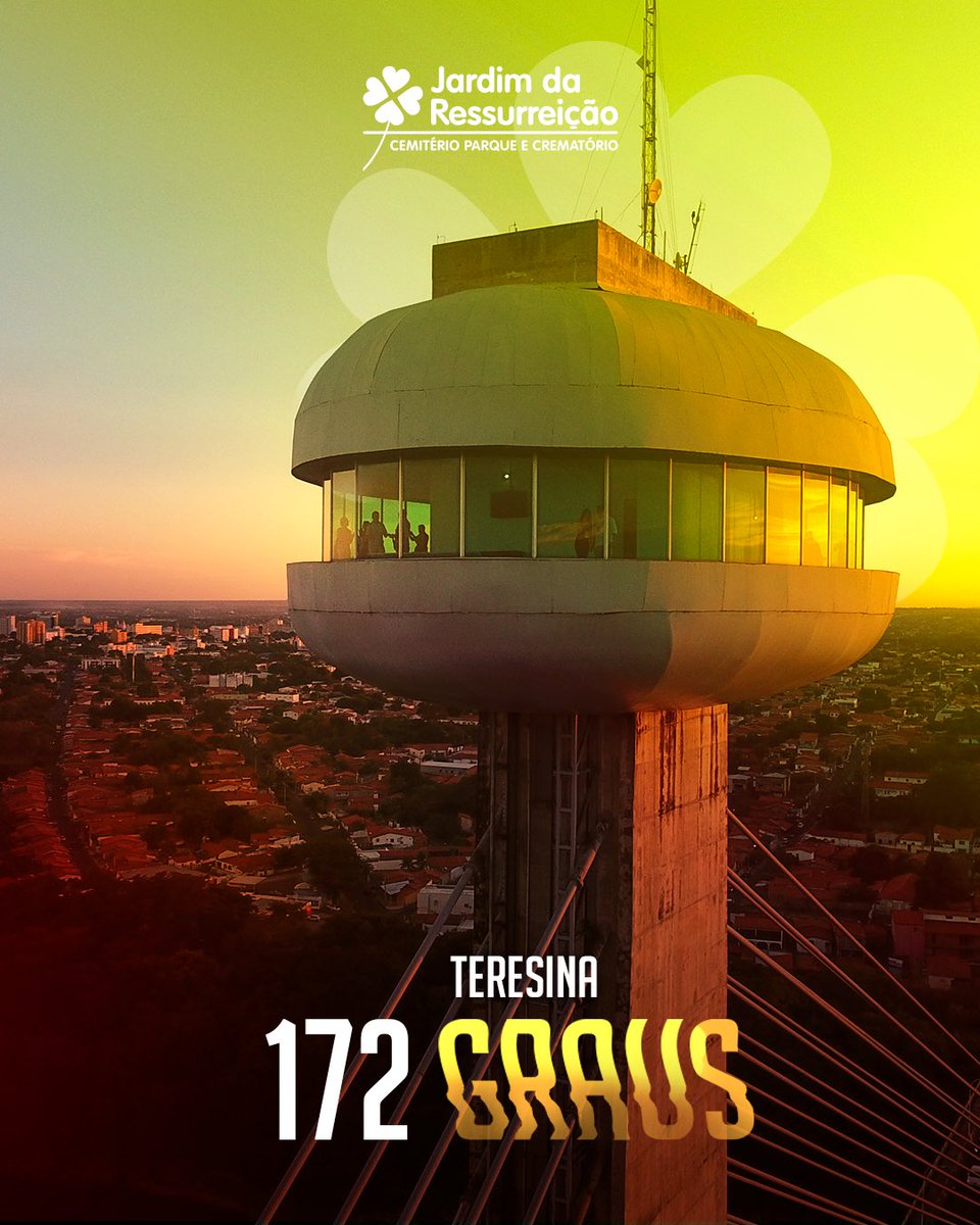 sigaocemi's tweet photo. Parabéns, Teresina, pelos seus 172 graus... ops, anos! https://t.co/7rfliEMTi1