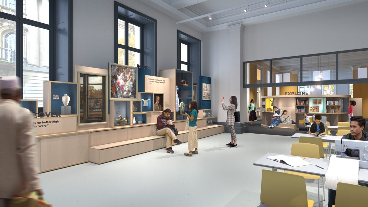 InvestInPreston's tweet photo. 📣 Introducing The Studio!
The @HarrisPreston's regeneration project will include The Studio: a space dedicated to schools, adult community groups, learning sessions and family activities.
Find out more here 👉 https://t.co/6kzlLHFtTK
#InvestPreston #HarrisMuseum https://t.co/t779ndeZ5Y