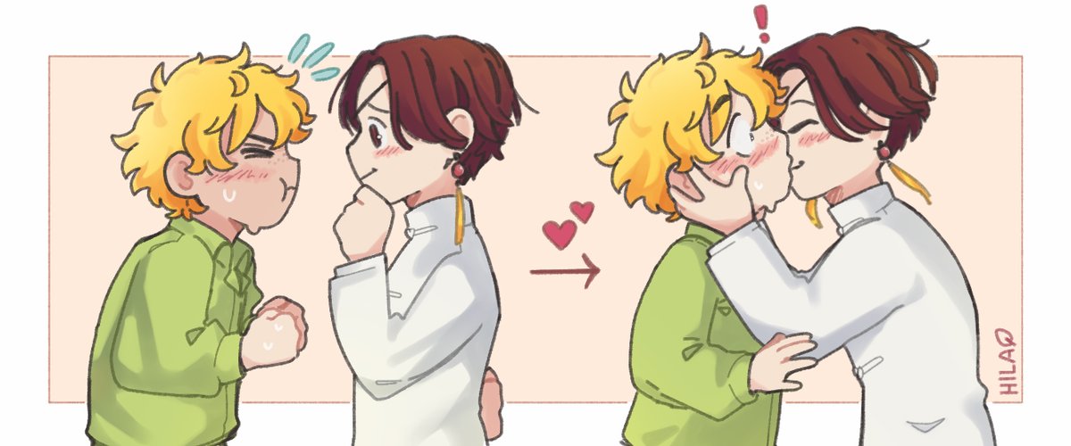 Hill_42's tweet photo. Day 8 - Kissing practice
🫖📒/ Suonirei / すおにれ
@windbreakerweek #winbreweek2024 #suonire #すおにれ https://t.co/lVjOftcQB2