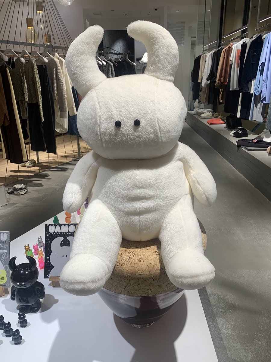 mukGOMORA's tweet image. お腹ぽにょぽにょで可愛い😍
デニムシリーズダイノウアモウをお持ち帰りです✨
#ウアモウ
#ダイノウアモウ
#NEWoMan新宿