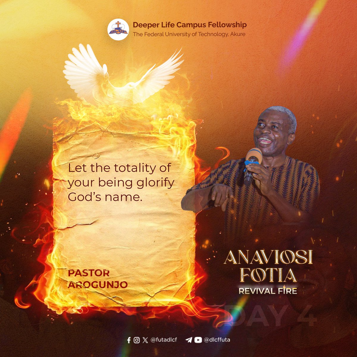 FutaDlcf's tweet photo. Excerpts from Day 4 || Anaviosi Fotia || Revival Fire 

#anaviosifotia
#revivalfire24
#dlcffuta
#dlcffutaprays
#prayerweek https://t.co/qqXFs8vEC5