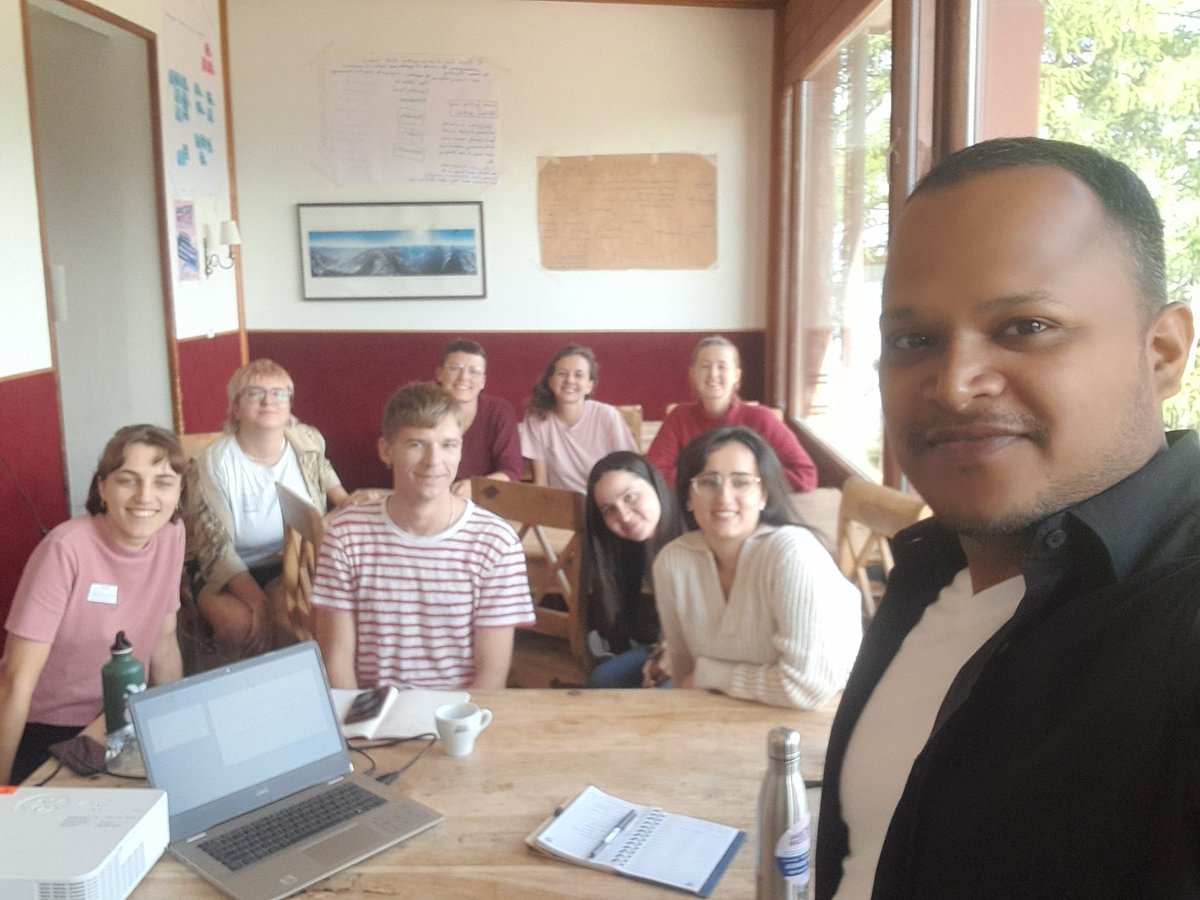 AmreshSenapati's tweet photo. Had a great opportunity to paticipate in the Summer School of Rethinking Economics Switzerland.
Thank you very much everyone for this incredible experience and enriching my knowledge and understanding the society through the lens of pluralistic approch and methods.
@rethinkecon https://t.co/PPU0yiJylR
