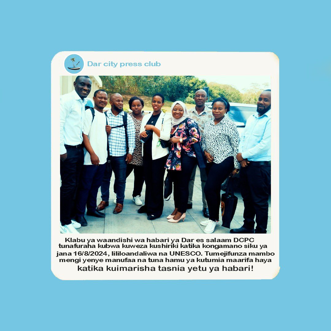 Dar City Press Club tweet media