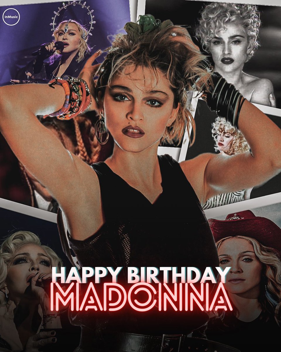 _inmusic_'s tweet image. Happy 66th Birthday, #Madonna 🎉🎈
What is your favorite song by the Queen of Pop? 💿👑

#HappyBirthdayMadonna