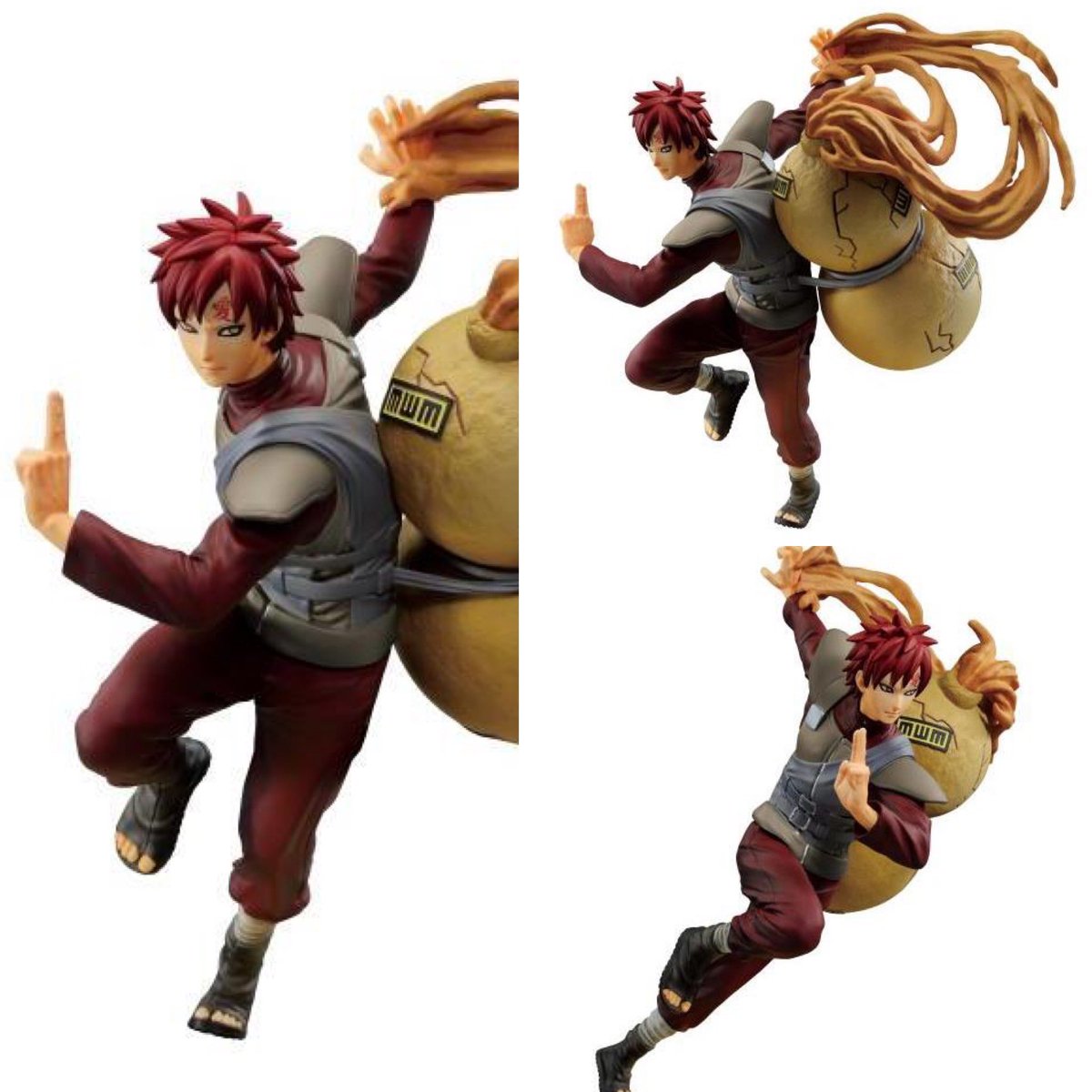 造形忍界大戦　我愛羅※海外限定専用台座無しは500円引き 振り返りNARUTO-ナルト- 疾風伝 海外版造形忍界大戦 我愛羅