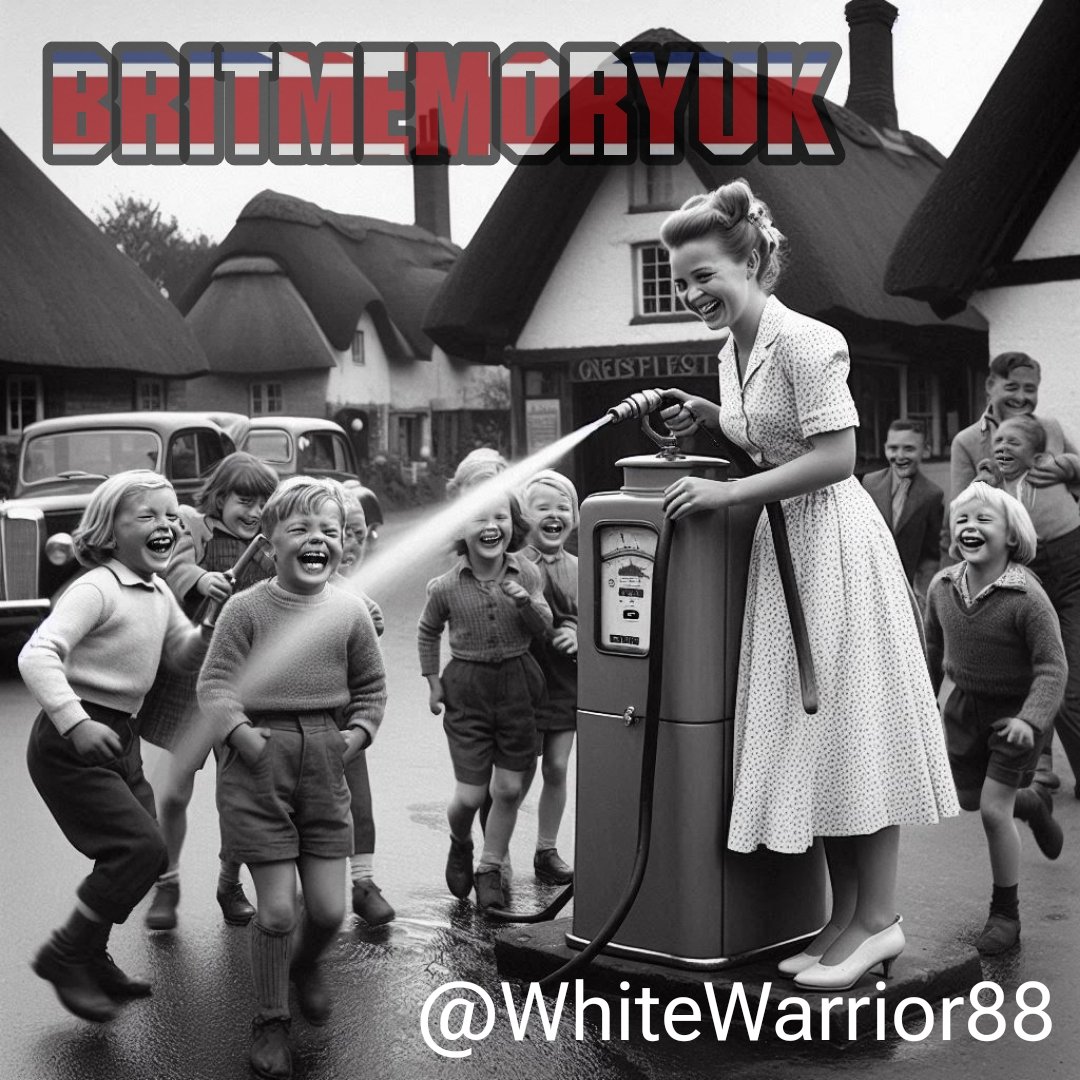 Who remembers when mum (housewife) would feed you sugar sandwiches then spray you with the village petrol pump ⛽🇬🇧👍

You can't do that these days cos of the green hair brigade 🙄