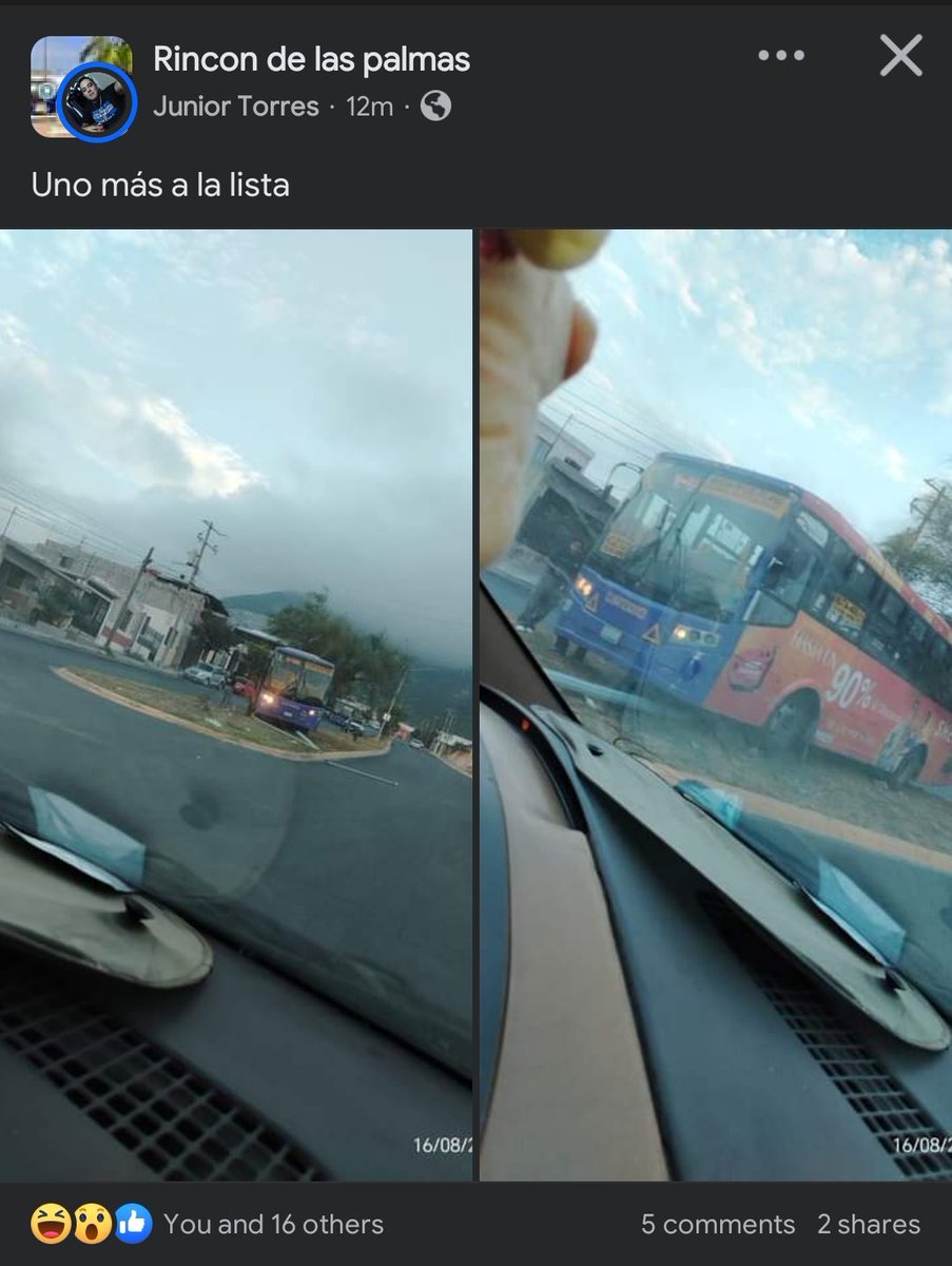 bee_one_mty's tweet photo. @telediariomty accidente ruta 400, y no es el primero que sucede en esa zona de Santa Catarina. https://t.co/tqdczJqWOW