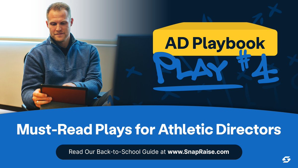 onsnapmobile's tweet photo. Hey Athletic Directors, getting organized for back-to-school is simple when you have a game plan! Here are some tips to help you save time, focus on essential tasks, and simplify your approach: https://t.co/0A22leyoBM https://t.co/LzCtrZ1WUv