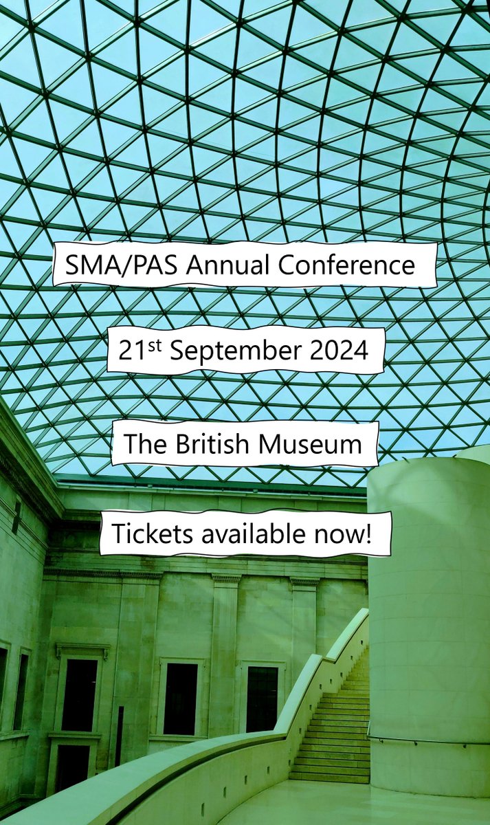 Have you heard? 👂🦻 Our annual conference is taking place on 21 September at The British Museum.  Join us for a day of landscapes, artefacts and collaborative research. For full details and to book tickets visit: buff.ly/3VimoYc 
See you there!