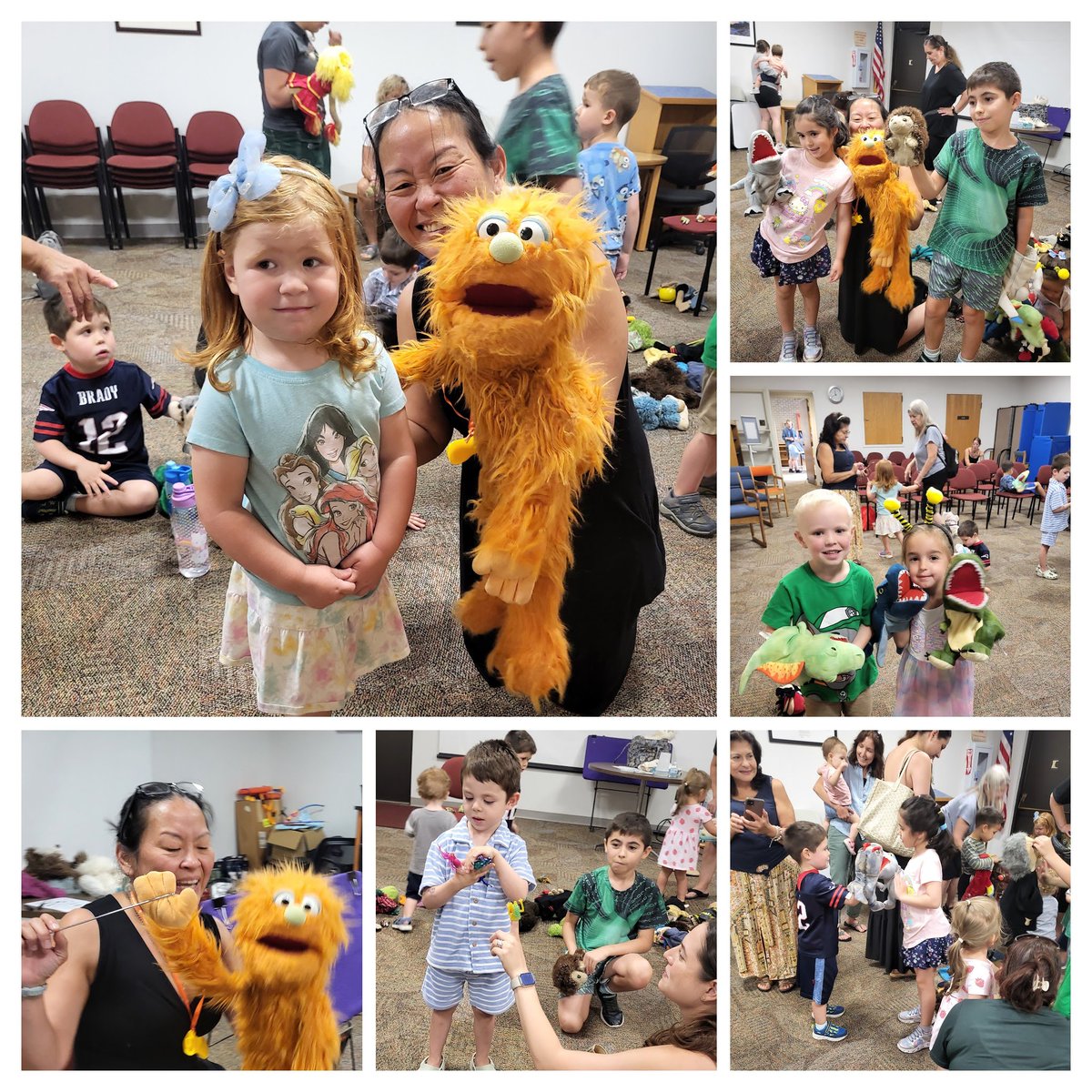 LinPubLibRI's tweet image. Kids had a great time with Leigh Baltzer &amp;amp; friends from Through Me to You Puppetry! #puppets #songs #interactivefun Big thanks to the Friends of the Lincoln Public Library for making his event possible!