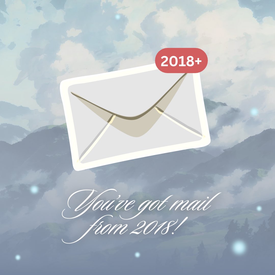 a #joshua au wherein

it’s 2024 but you keep receiving emails from 2018 from a guy named Shuji, who claims to be your loyal reader before you quit writing.