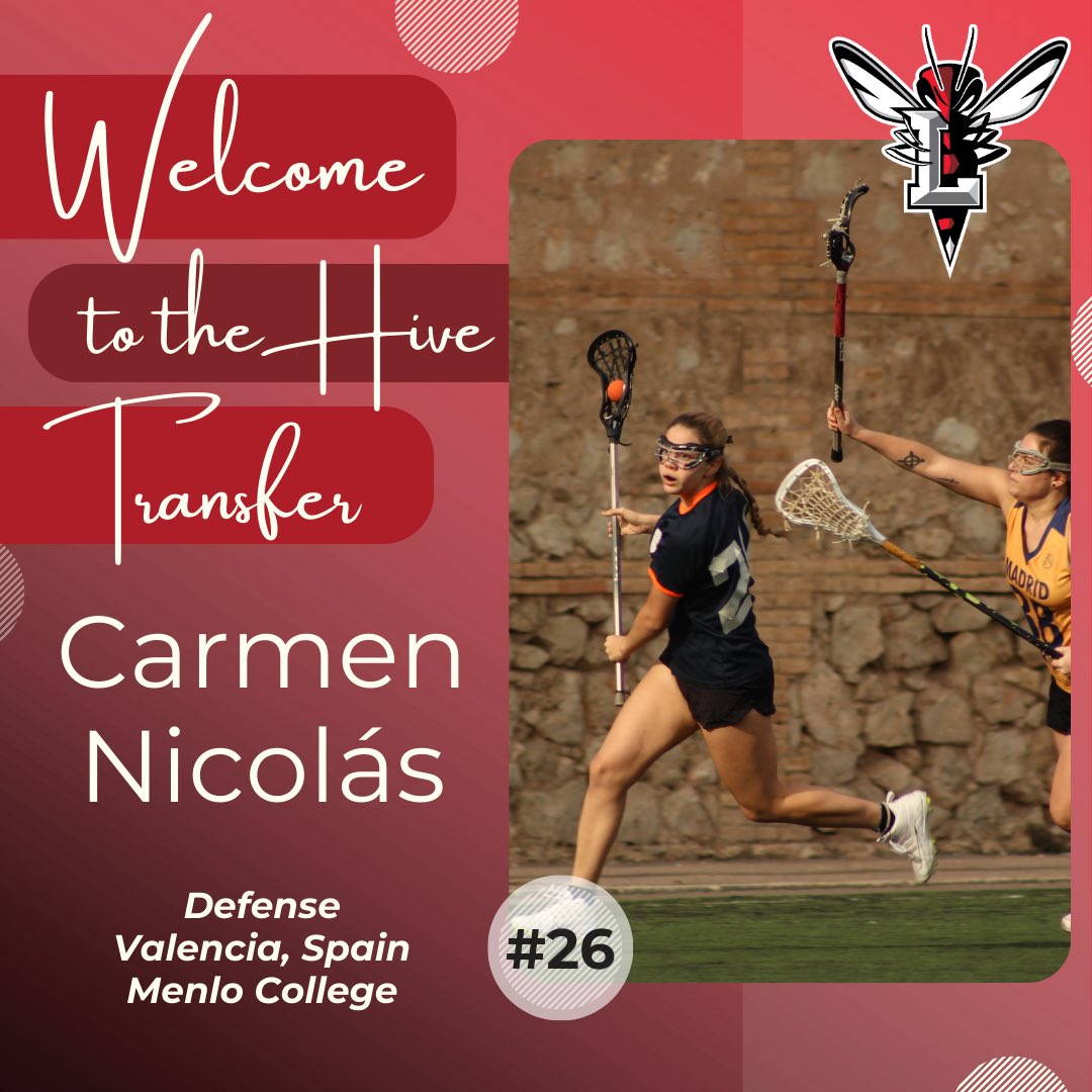 𝙏𝙍𝘼𝙉𝙎𝙁𝙀𝙍 𝙏𝙐𝙀𝙎𝘿𝘼𝙔 ‼️

Wearing #️⃣2️⃣6️⃣ from Valencia, Spain, transferring from Menlo College, please welcome Carmen Nicolás ❤️🖤

𝙒𝙀𝙇𝘾𝙊𝙈𝙀 𝙏𝙊 𝙏𝙃𝙀 𝙃𝙄𝙑𝙀 ‼️

#WonNation