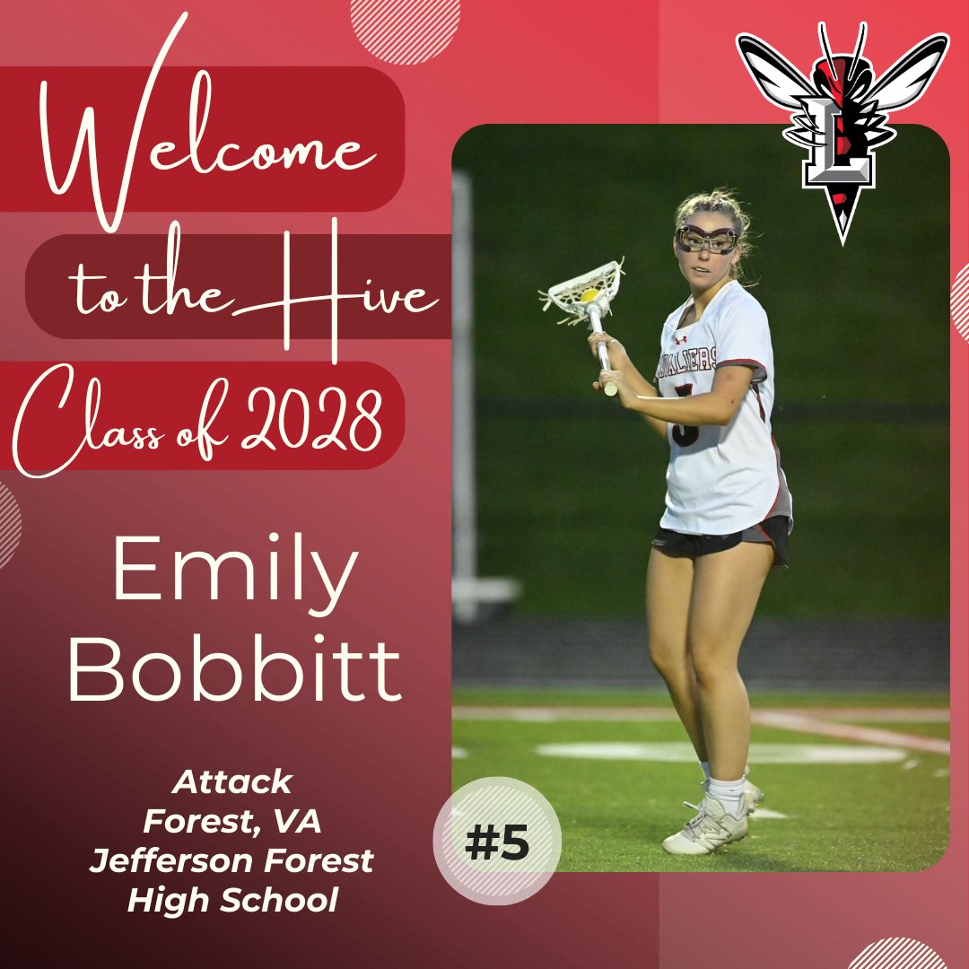 𝙁𝙄𝙍𝙎𝙏 𝙔𝙀𝘼𝙍 𝙁𝙍𝙄𝘿𝘼𝙔 ‼️

Wearing #️⃣5️⃣ from Jefferson Forest High School in Forest, VA, please welcome Emily Bobbitt ❤️🖤

𝙒𝙀𝙇𝘾𝙊𝙈𝙀 𝙏𝙊 𝙏𝙃𝙀 𝙃𝙄𝙑𝙀 ‼️

#WonNation
