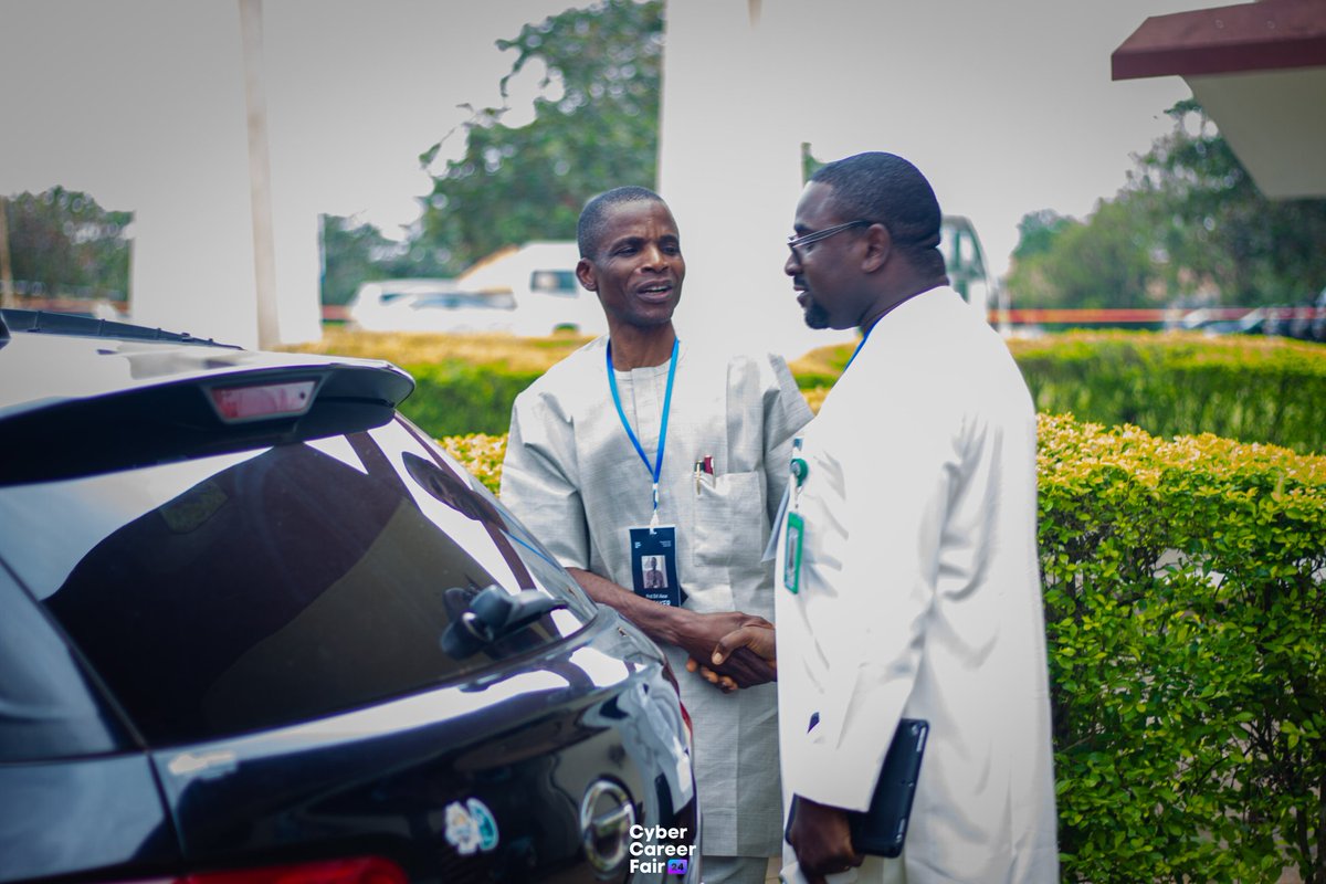 ccfairfuta's tweet photo. It was a great privilege to have our Professor B.K Alese and the Senior Special Assistant on ICT to the Ondo state governor Hon. Tomide Akinribido join us at Cyber Career Fair'24🔥

#CCF24 #Cybersecurity #Cybercareerfair #Careerfair https://t.co/YERsz5ITWN