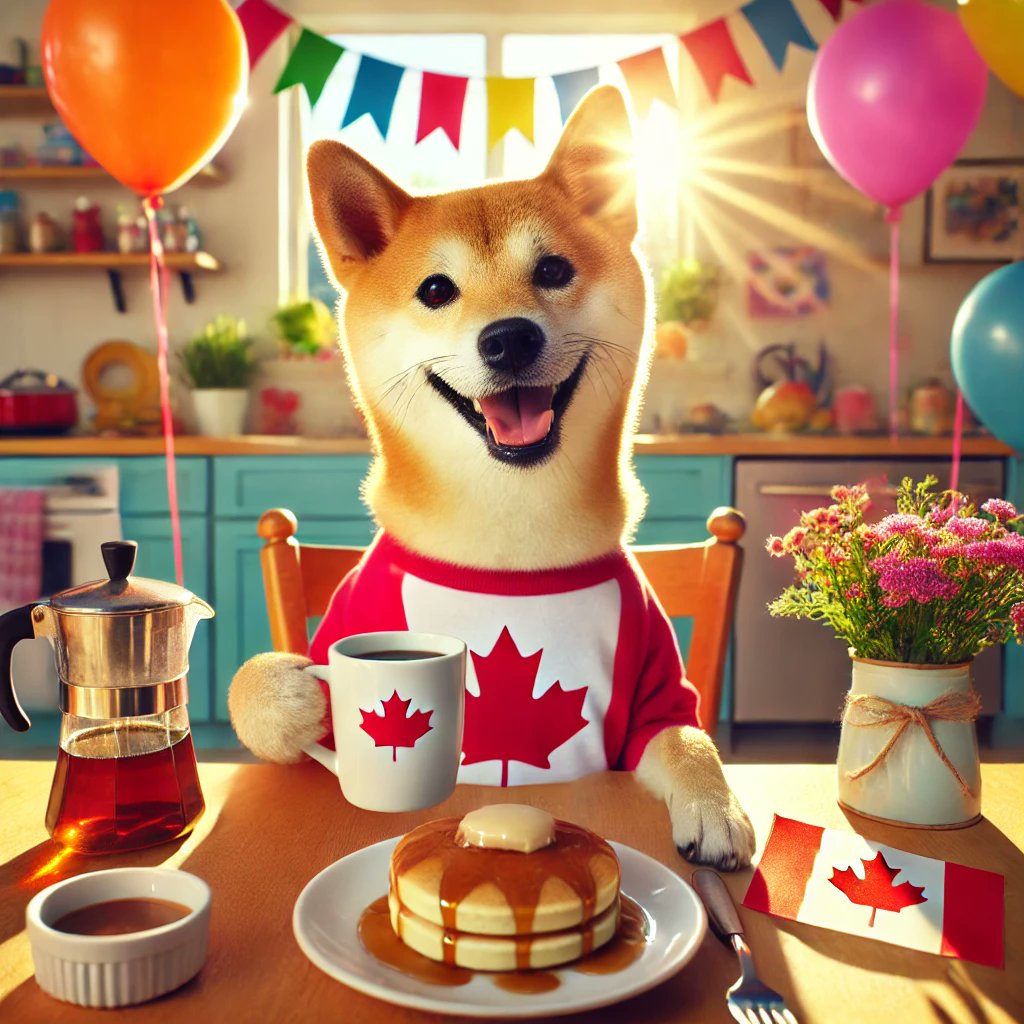 Shibtoken's tweet photo. Good morning #ShibArmy ☀️ It’s Friday, and we’re fuelling up for the weekend with delicious pancakes. What did you have for breakfast? Let’s share our morning treats! 🥞 #TreatYourself https://t.co/QJIbGv8DY0