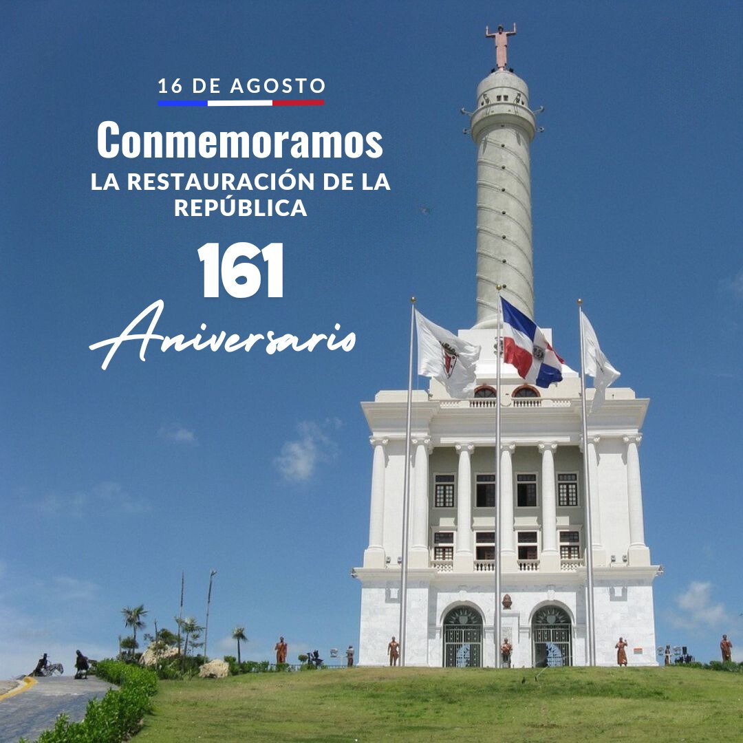 161 años desde el Grito de Capotillo. Hoy, más que nunca, recordemos la importancia de nuestro deber cívico, inspirados por los héroes restauradores: Santiago Rodríguez, Benito Monción y todos los valientes.

La Restauración de la República es más que historia.

Sigamos