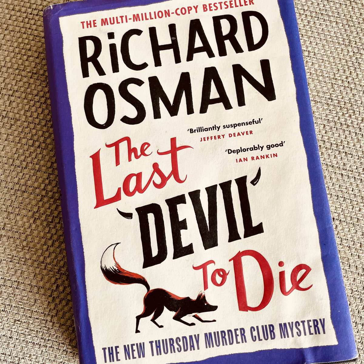 MrStephenHunt's tweet photo. @richardosman’s #TheLastDeviltoDie masterfully weaves themes of dementia and grief into a gripping narrative with warmth and sensitivity. I do love the world of Coopers Chase and can’t wait to see the films! https://t.co/i2Fx2oEEGr