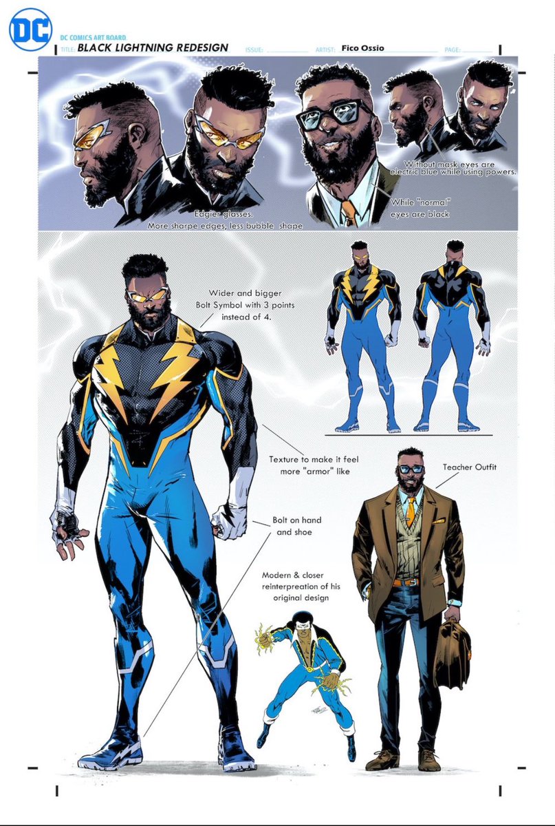 DineroMcLovin's tweet photo. BLACK LIGHTNING BY BRANDON THOMAS &amp; FICO OSSIO https://t.co/CyQvq1jaoY
