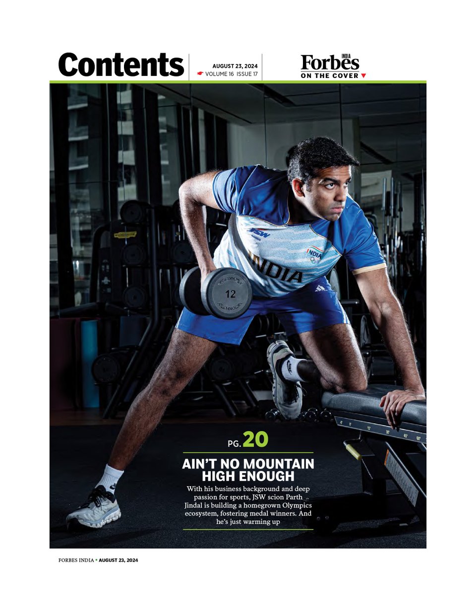 TheJSWGroup's tweet photo. Parth Jindal launched JSW Sports in 2012, and then the Inspire Institute of Sports in 2018, with an ambition to create a sporting ecosystem in a country where athletics have always taken a back seat. A passionate sports lover and a national-level squash player himself, Parth found sports to be the best way to connect with people, not just to create a culture but also to help JSW reach out to people across the country. Parth’s vision is to embed the sporting spirit into the very fabric of society and create world-class athletes that set new sporting standards. And if the last decade is anything to go by, it promises to be a great journey.

@ParthJindal11 | @jswsports | @IIS_Vijayanagar

#JSW #JSWGroup #JSWSports #InspireInstituteOfSports #BetterEveryday