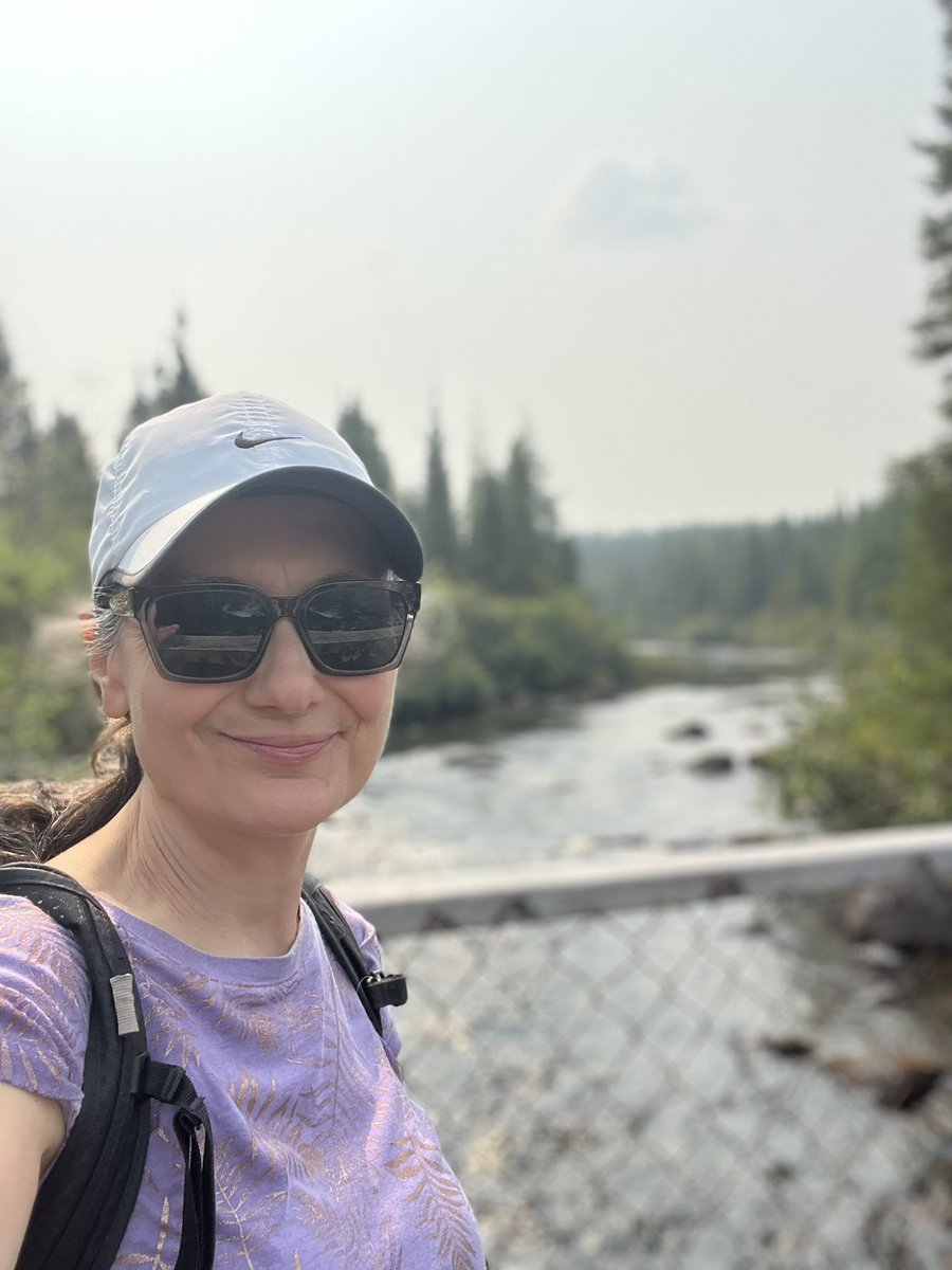 drCADuff's tweet image. Exploring Labrador West on foot &amp;amp; bike. Spotted blueberry patches &amp;amp; couldn’t resist the taste of wild berries.🫐