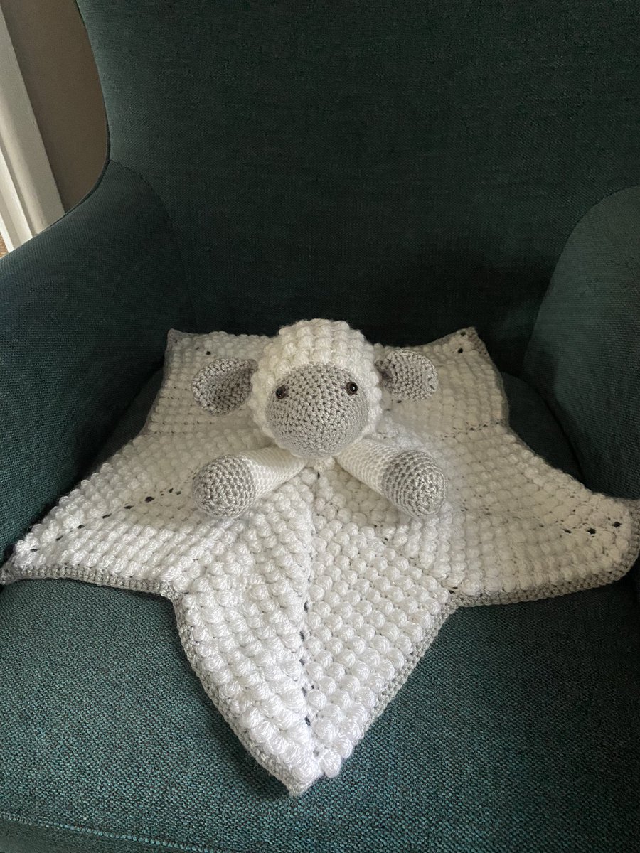 It’s been a while, but I haven’t forgotten how to crochet. Baby blanket for my great-niece.