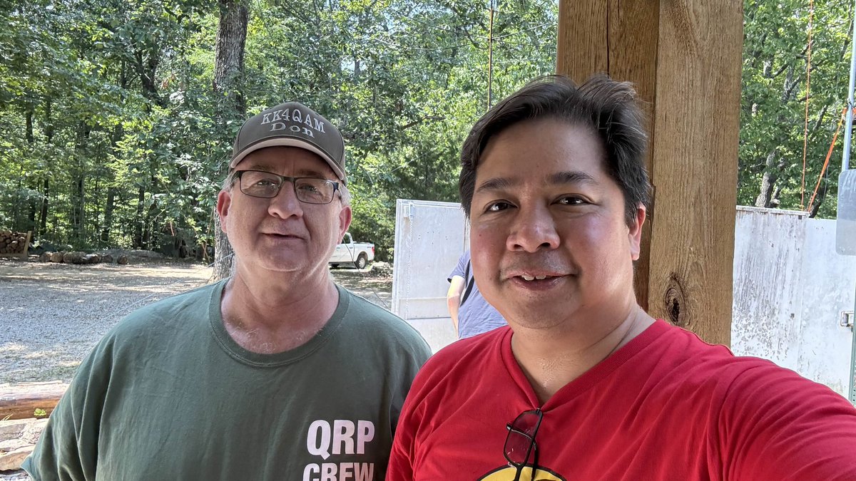 It has been a long time coming,  but I got to have a face to face qso with the infamous <a href="/AD6DM/">AD6DM Dennis</a>.