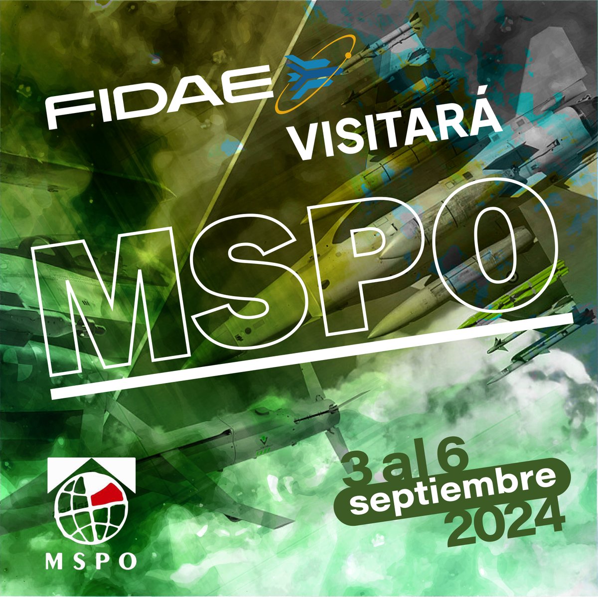 FIDAE (@fidae_oficial) on Twitter photo 🌍✈️ ¡FIDAE estará en #MSPO del 3 al 6 de septiembre!
Conéctate con nosotros para conocer las últimas innovaciones defensa y seguridad.
📩 Contacta a Patricio Acevedo en pacevedo@fidae.cl para más información. 🤝✨
#FIDAE #MSPO2024 #Aeroespacial #Defensa 🌍✈️ ¡FIDAE estará en #MSPO del 3 al 6 de septiembre!
Conéctate con nosotros para conocer las últimas innovaciones defensa y seguridad.
📩 Contacta a Patricio Acevedo en pacevedo@fidae.cl para más información. 🤝✨
#FIDAE #MSPO2024 #Aeroespacial #Defensa