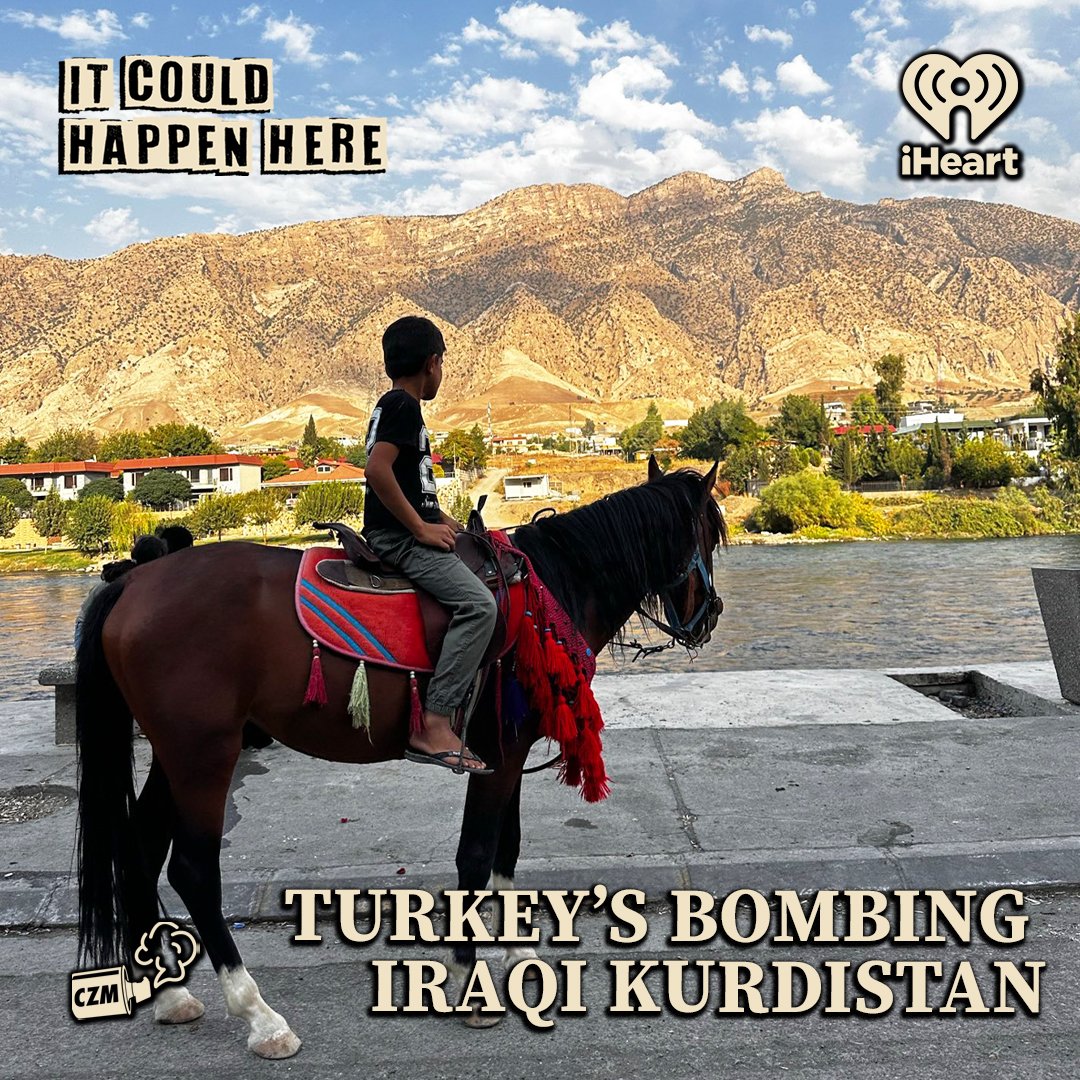 New <a href="/HappenHerePod/">It Could Happen Here</a> 

<a href="/jamesstout/">james stout</a> explains the significance of the ongoing Turkish bombing campaign against southern  Kurdistan and what this means for the Kurdish freedom movement as well civilians in the region.

iheart.com/podcast/105-it…