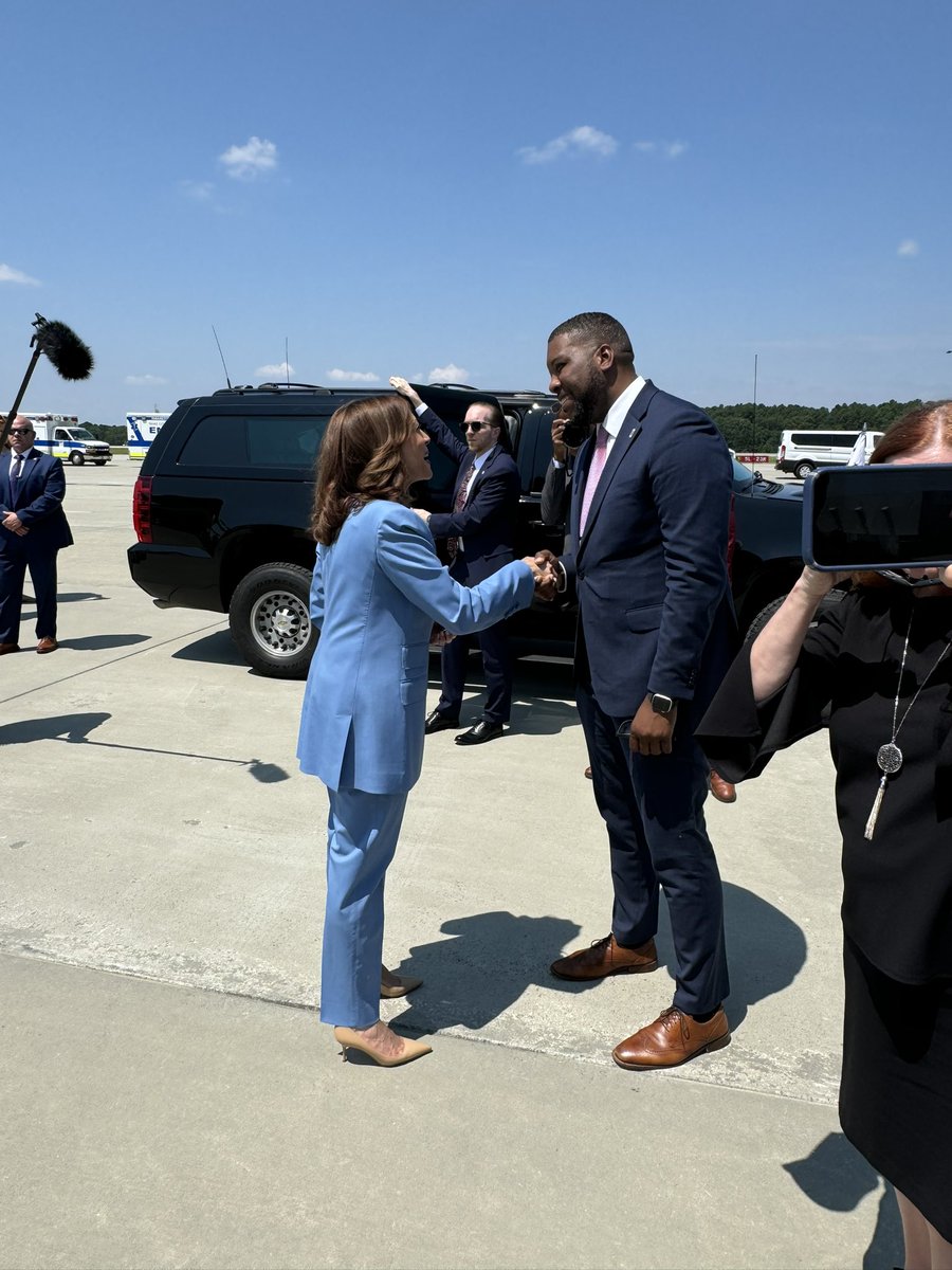 Welcome back to the Triangle Madame <a href="/VP/">Vice President JD Vance</a>