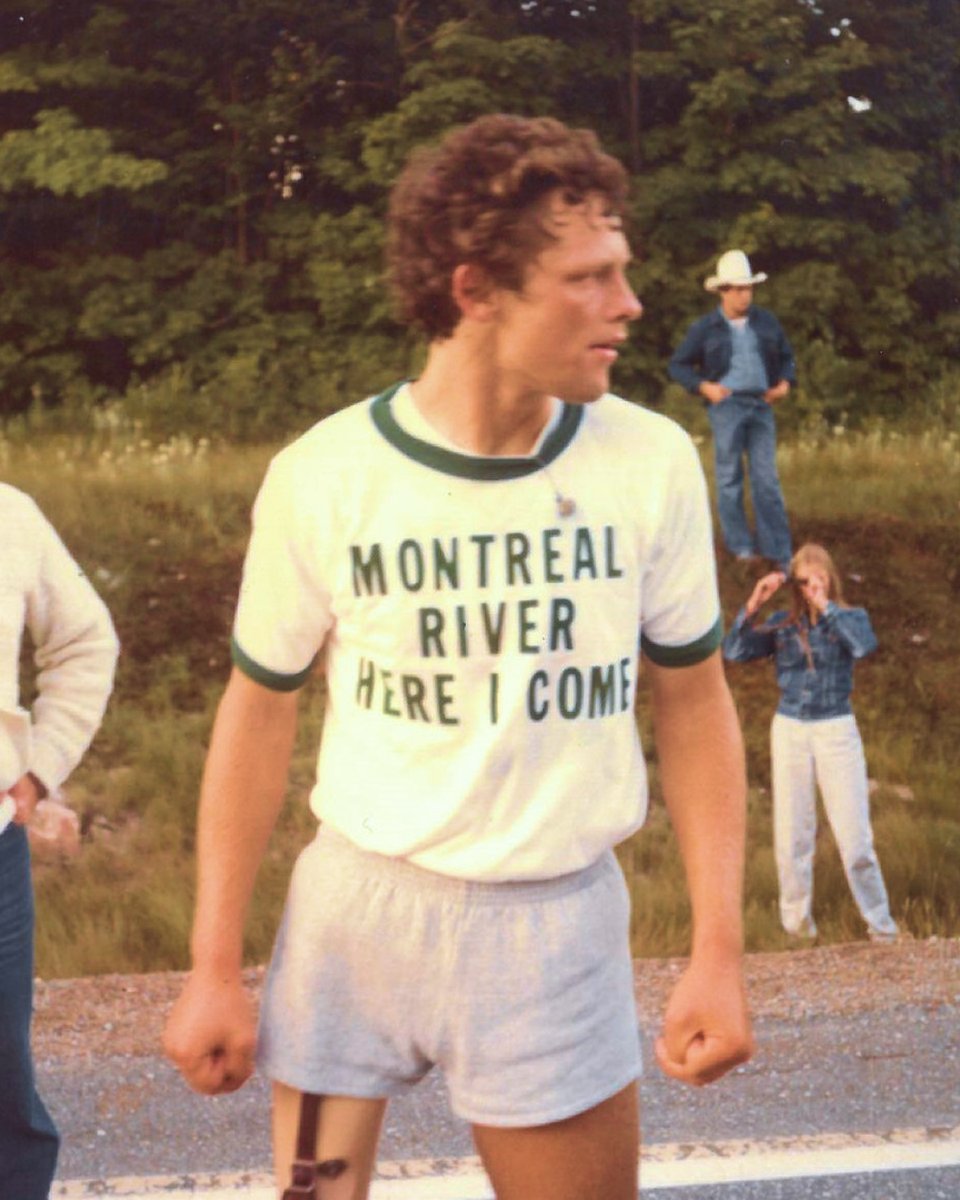 TerryFoxCanada's tweet image. #OnThisDay - August 16, 1980 - Montreal River, ON

Terry faced Montreal River Hill, a six per cent grade over three km.

#NoMatterWhat, Terry ran to raise funds for cancer research. Continue his legacy and join us for the #TerryFoxRun on September 15: terryfox.org