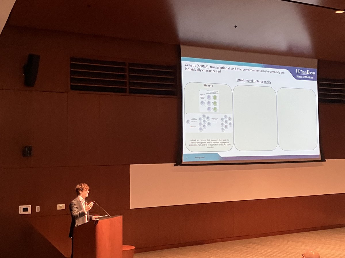 Frank Furnari (@furnarilab) on Twitter photo Our amazing student, Omar Elkassih, under mentorship of MD/PhD student Brett Taylor, gave an exciting presentation at MSTP-SURF symposium detailing his summer project on GBM regional heterogeneity. Looking forward to great things in his future. <a href="/ucsd_mstp/">UCSD MSTP</a> #SURF <a href="/UCSDMedSchool/">UC San Diego School of Medicine</a> Our amazing student, Omar Elkassih, under mentorship of MD/PhD student Brett Taylor, gave an exciting presentation at MSTP-SURF symposium detailing his summer project on GBM regional heterogeneity. Looking forward to great things in his future. <a href="/ucsd_mstp/">UCSD MSTP</a> #SURF <a href="/UCSDMedSchool/">UC San Diego School of Medicine</a>