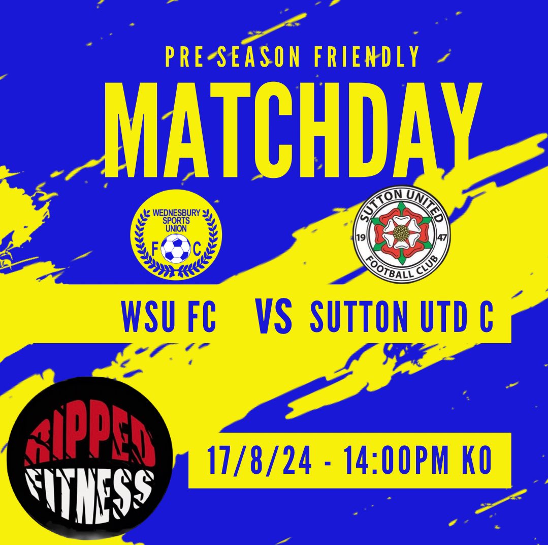 Wednesbury Sports Union FC tweet media