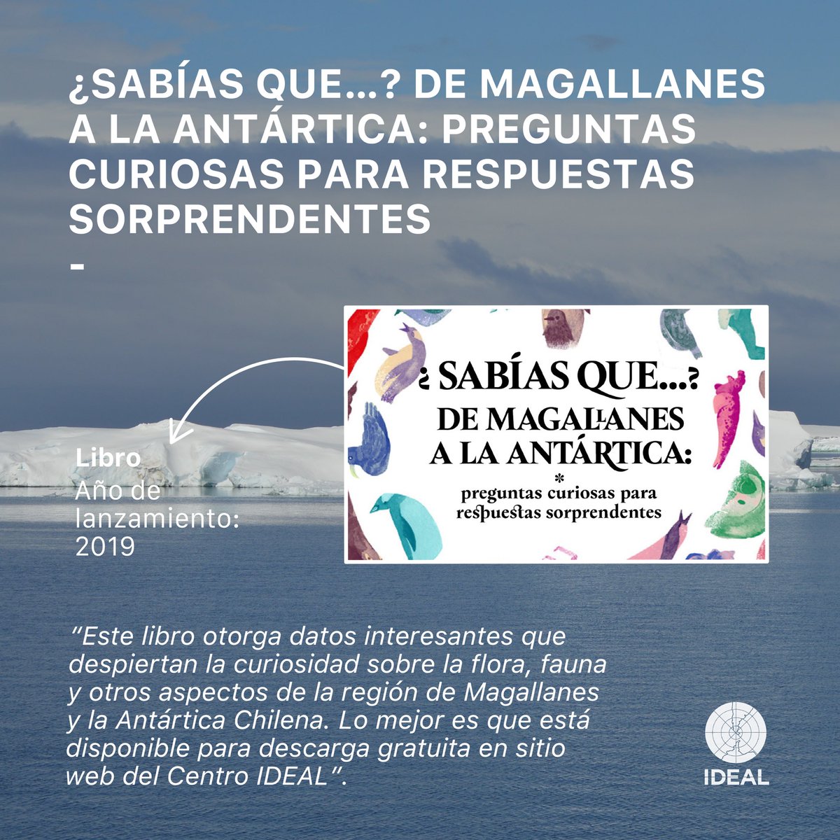 🇦🇶 Estamos a pocos días de que comience SCAR en Pucón, el encuentro más grande de ciencia antártica. 

El #libro lo puedes descargar en lc.cx/g35m_b

#ciencia #antártica #científicas #pictureascientist #panoramas #chile #libros #libroscientificos #documentales