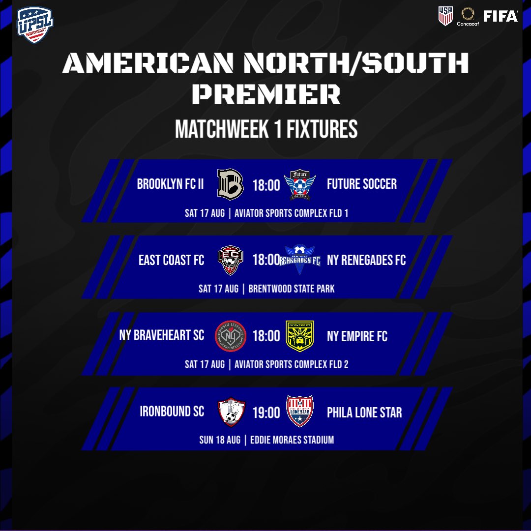 UPSL Northeast tweet media