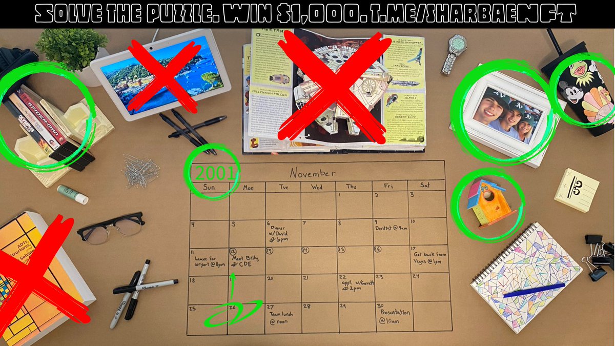 Been forever since we dropped a clue. Here we go. $1,000 still up for grabs! 💸💸💸