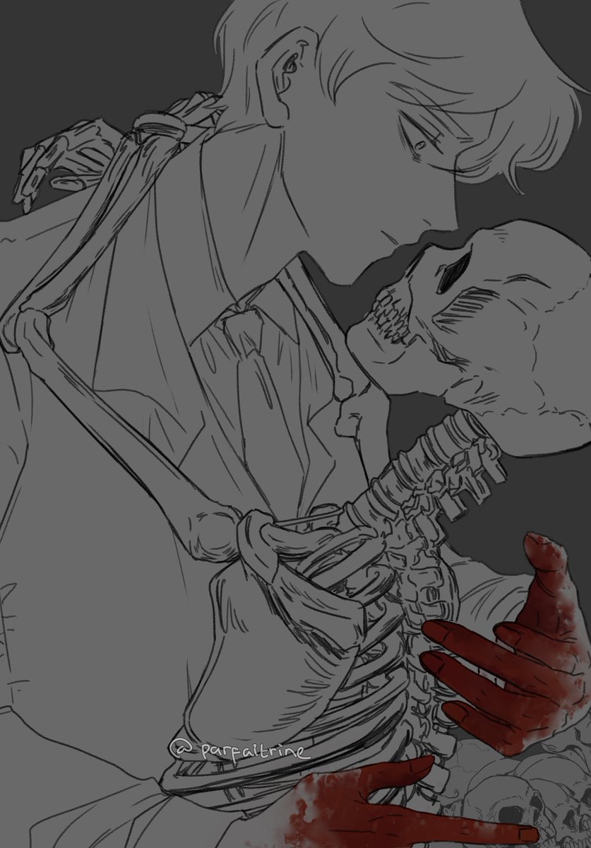 parfaitrine's tweet photo. some doodles before i sleep #noremma https://t.co/LPWH2KQQMU