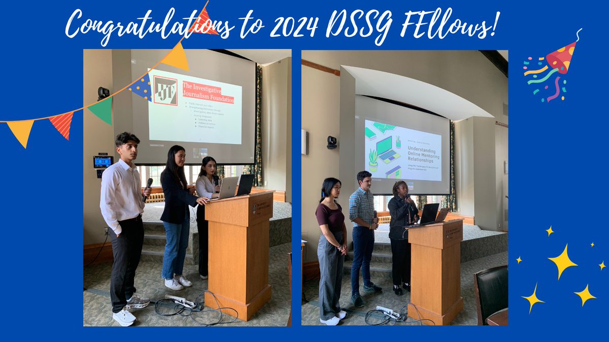 🥳Congrats to 2024 DSSG Fellows for their achievement over the summer! Today marks the end of DSSG and we would like to thank this year's partner organizations <a href="/IJFMedia/">Investigative Journalism Foundation</a> <a href="/ruralementoring/">Rural Ementoring BC</a> as well as <a href="/ubcscience/">UBC Science</a> <a href="/CIFAR_News/">CIFAR</a> for their continued support! 🙏