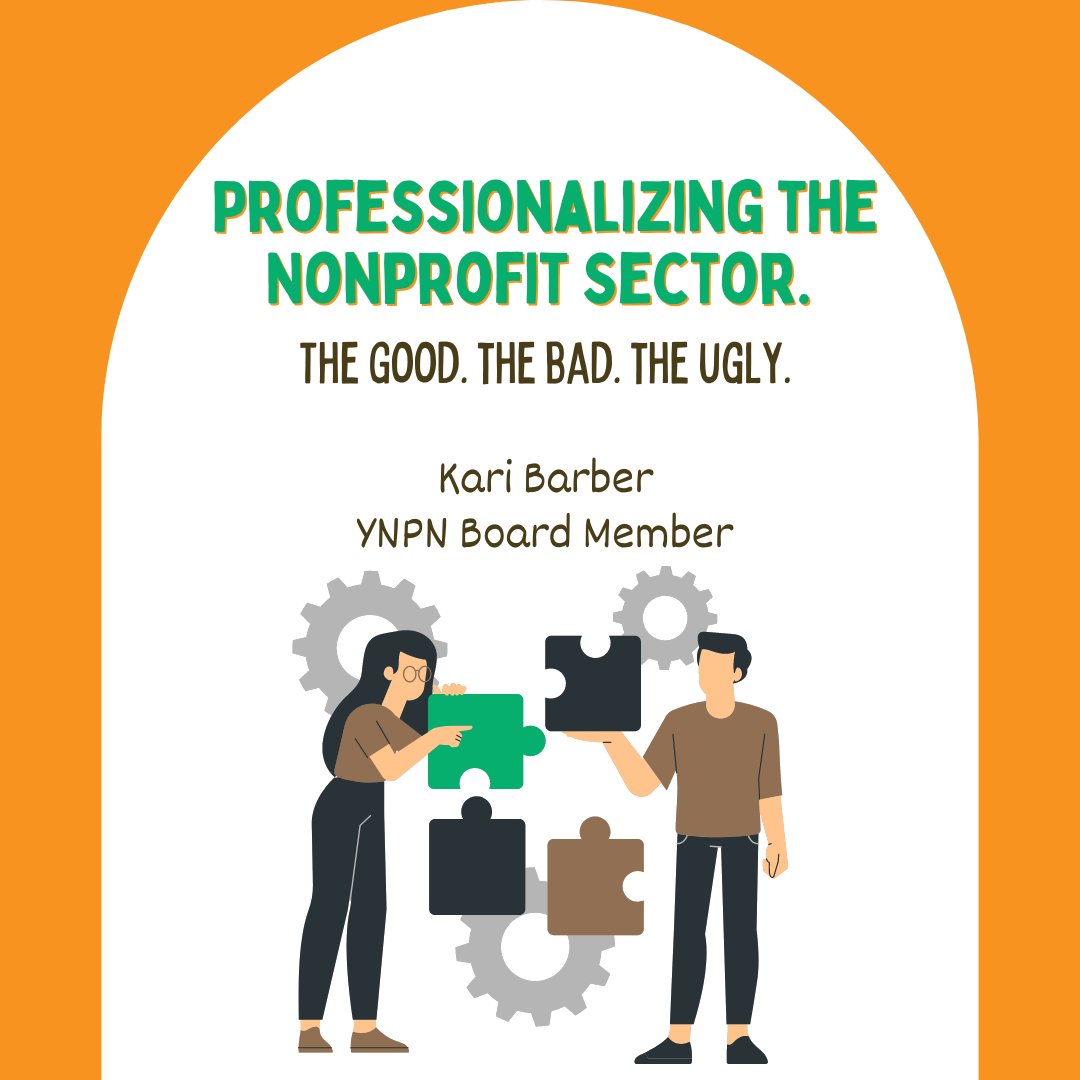 🌟Have you checked out our #blog recently? Make sure to spend a few minutes reading board member Kari Barber's post, "Professionalizing The Nonprofit Sector": zurl.co/oUnd 

#Nonprofit #NonprofitLeaders #ProfessionalDevelopment #YoungProfessionals