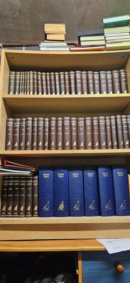 British birds bound volumes for sale if interested let me know starting from 1938 onwards £5 a volume plus postage
