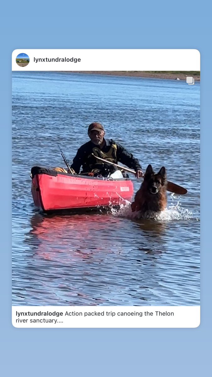 Picking up at the end of the long  Canoe expedition.