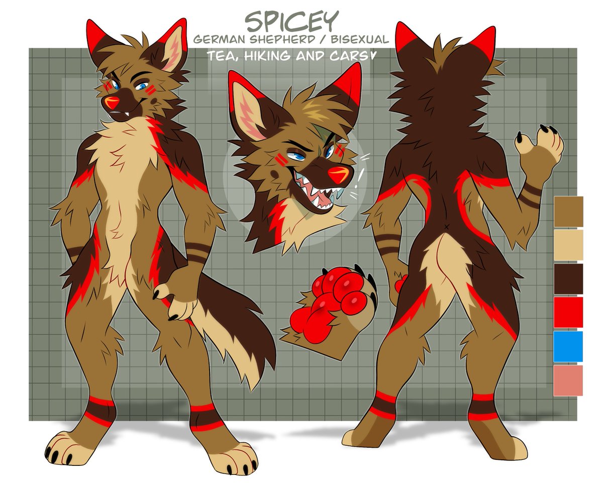 New shep on the block, better watch out 👀🔥
Massive thanks to <a href="/PrincelyKaden/">🐑KollieKaden🐑</a> for bringing him to life 🥰