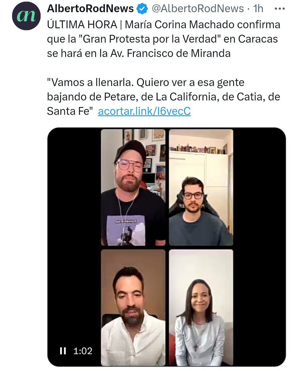 "Influencers" que viven en Miami convocando a gente de los barrios caraqueños a inmolarse por María Corina en las calles ? Por qué no vienen ellos a meter el pecho también?