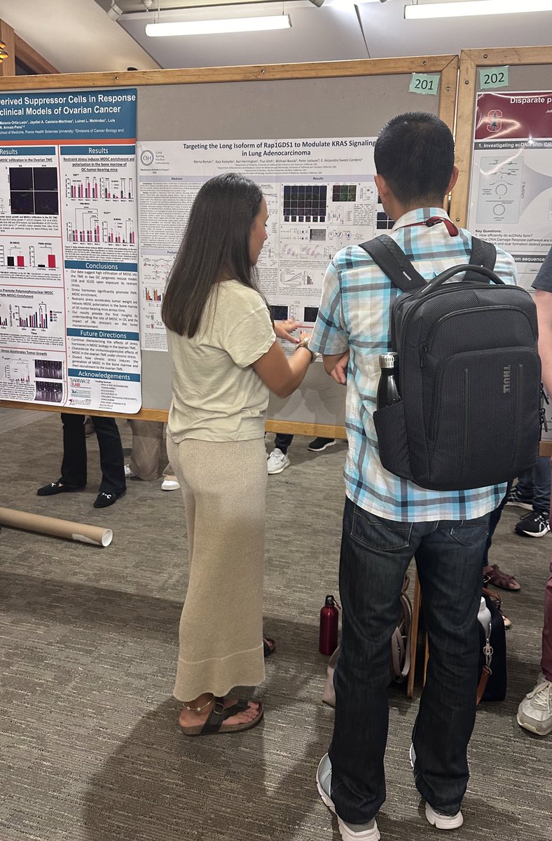 Excited to have presented my work at CSHL. It was an incredible experience to share my research on KRAS-driven lung cancer with such a distinguished community. Grateful for the insightful feedback and looking forward to applying these new perspectives to our ongoing studies!