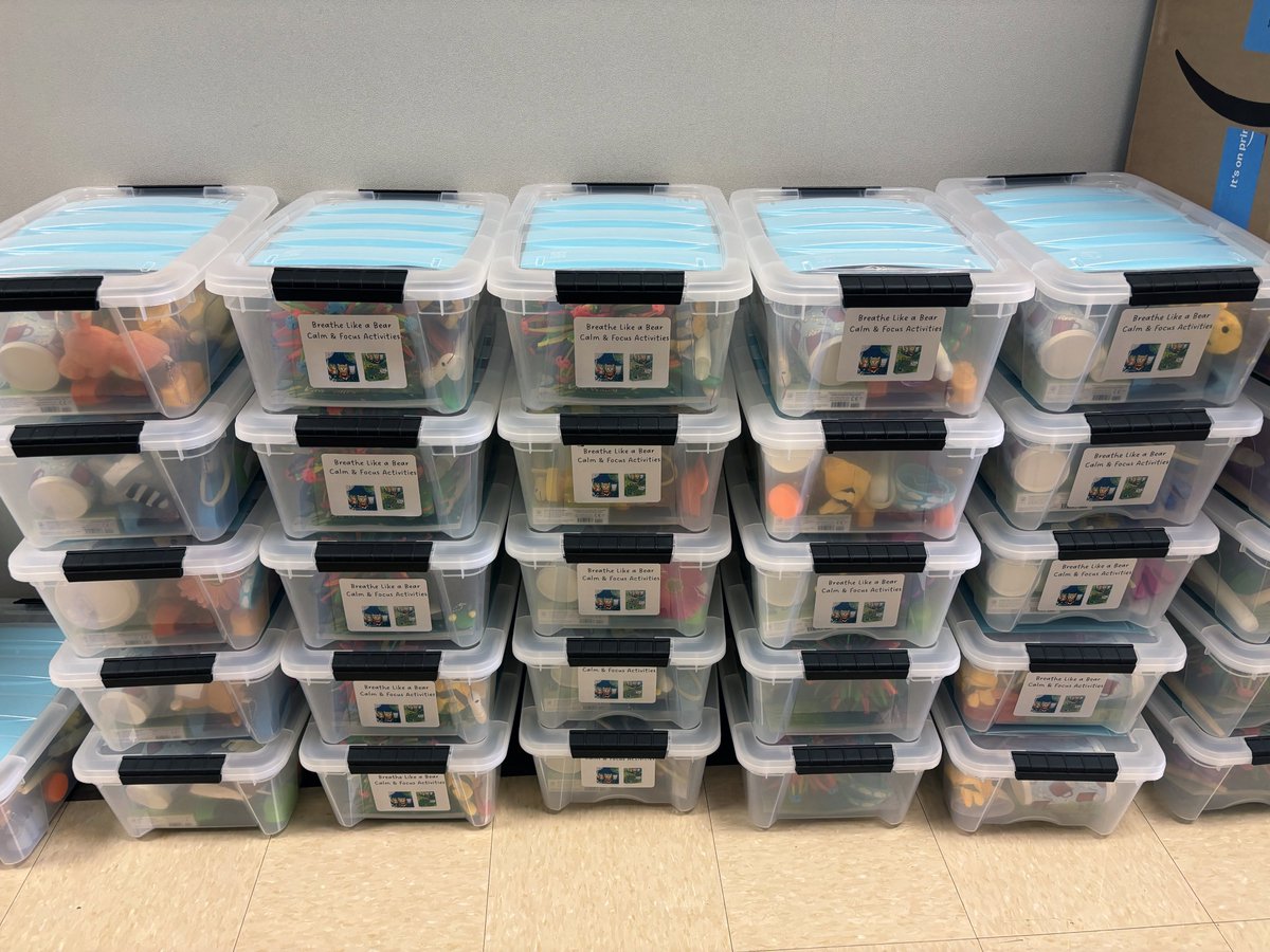 The start of a new school year can be a whirlwind full of lots of big emotions. These sensory boxes are part of a grant for SPED classes and will head into 78 <a href="/WylieISD/">Wylie ISD</a> classrooms across the school district next week.
#volunteerwylie #volunteer #wearewylie #backtoschool