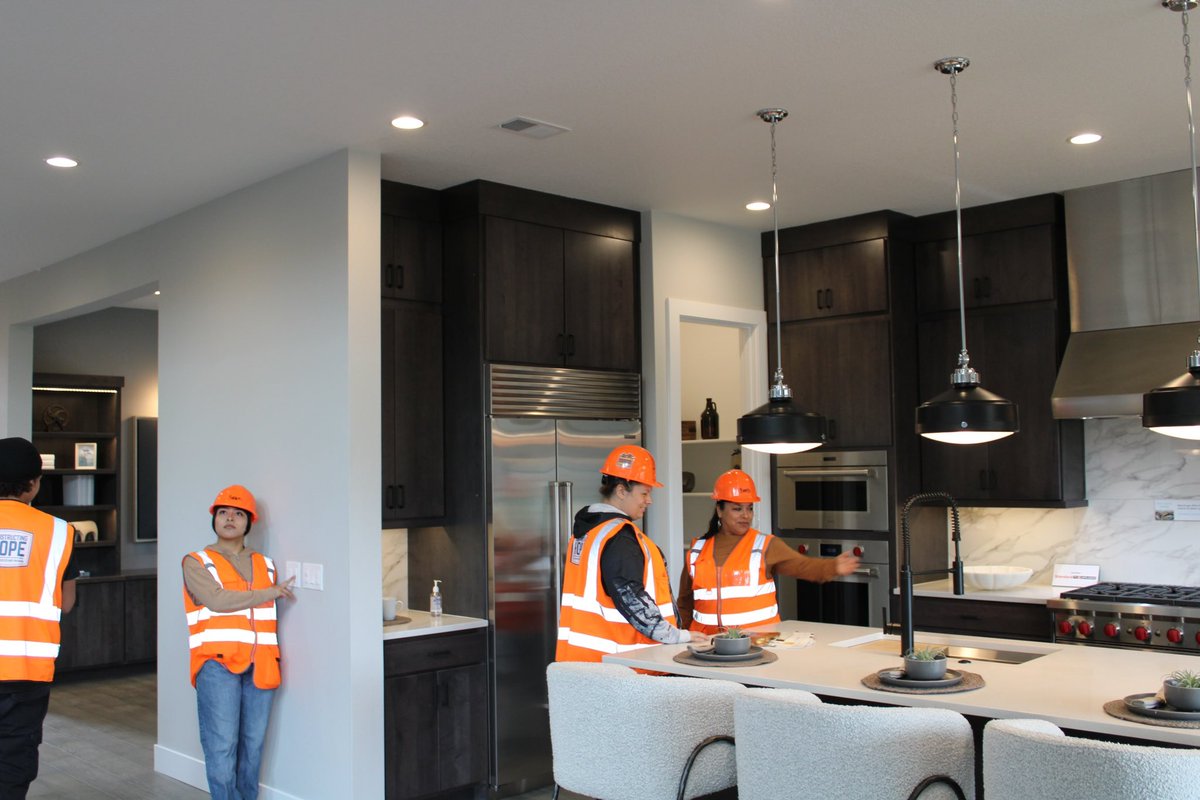 Yesterday our summer cohort had the opportunity to visit this years NW Natural street of dreams. The students got a look into what a career in residential construction might be like. Thank you for having us home builders foundation &amp; Street of dreams pdx!