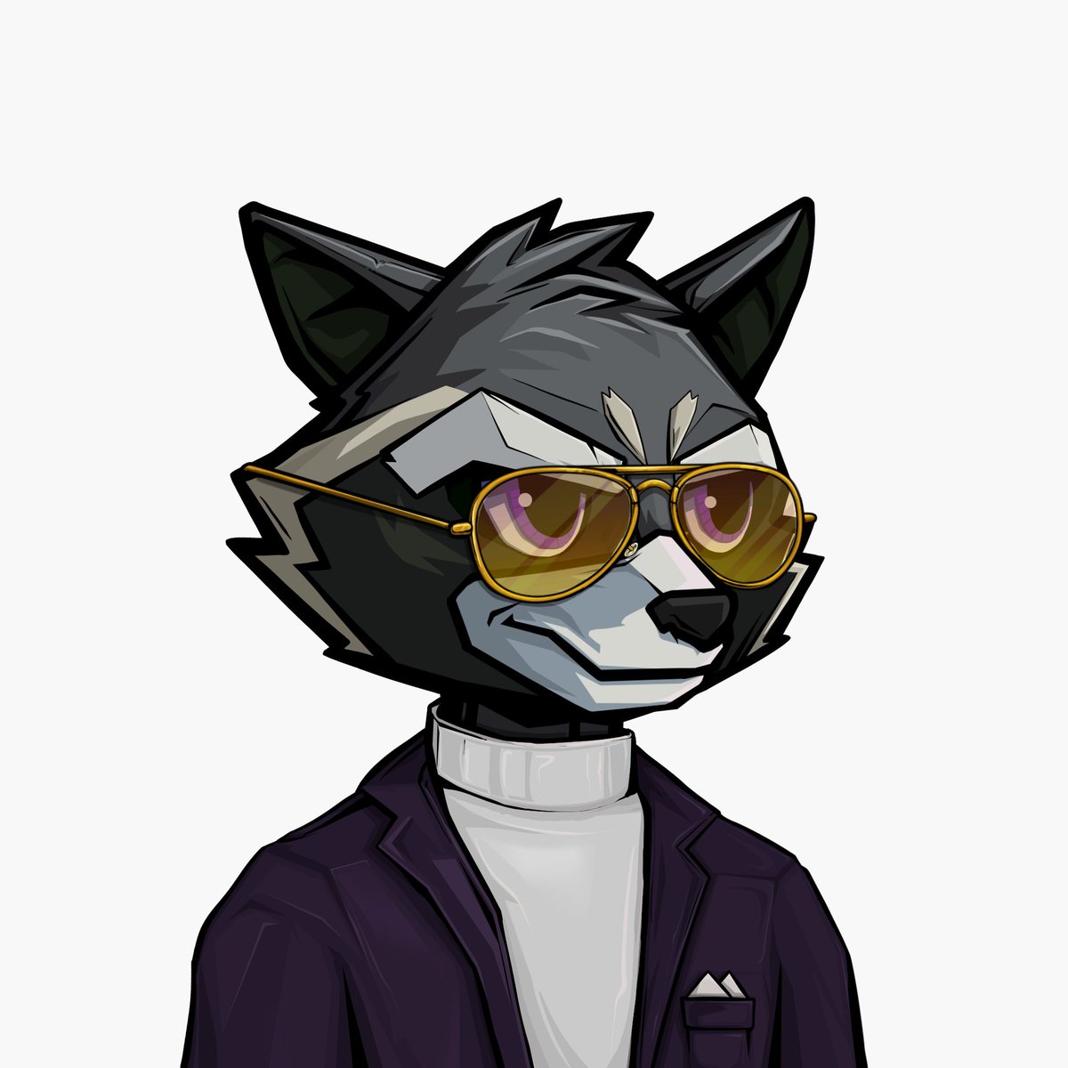Competing for best dressed on CT. 

My entry: 
-Gold sunglasses: Priceless.
-Purple blazer: Looted.
-Turtleneck: Gifted by sticky hands.
-Vibes: Unmatched.