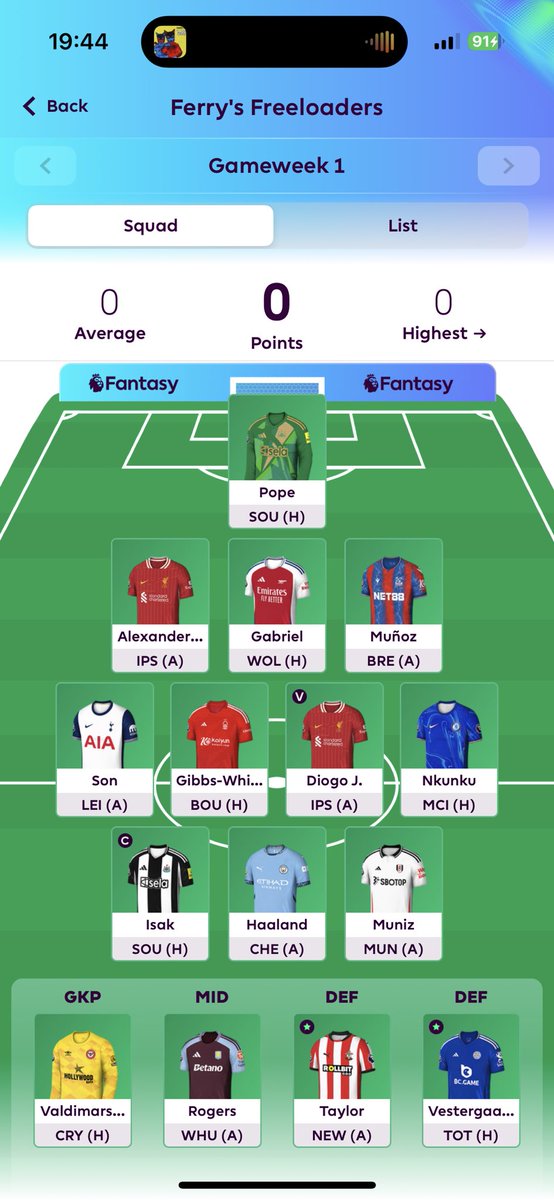 Let the pain commence #FPL