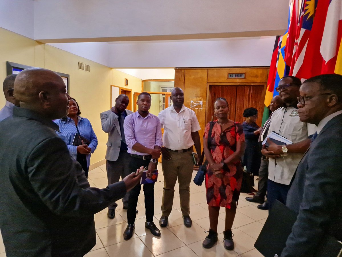 A warm Zambian welcome to <a href="/Ace2Africa/">Africa Centers of Excellence</a> by the VC and DVC Rsearch and Innovation <a href="/UnzaOfficial/">The University Of Zambia</a>. The power of common goals in Africa.